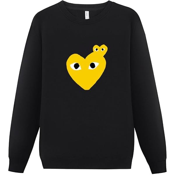 Amazon | [プレイ コムデギャルソン] Tシャツ 長袖 ロンT ブラック 