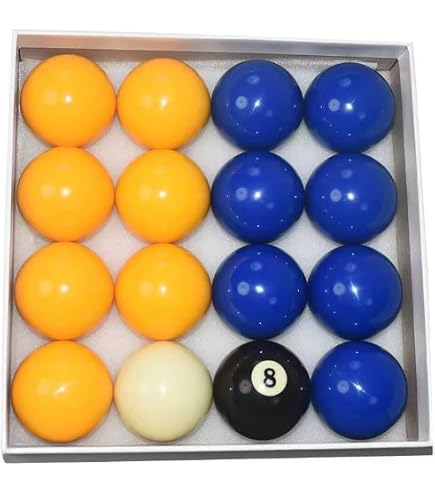 Qixuer 2 Sätze Mini Pool Billardtisch, Kleine Bill Produktbild-Vorschau 2