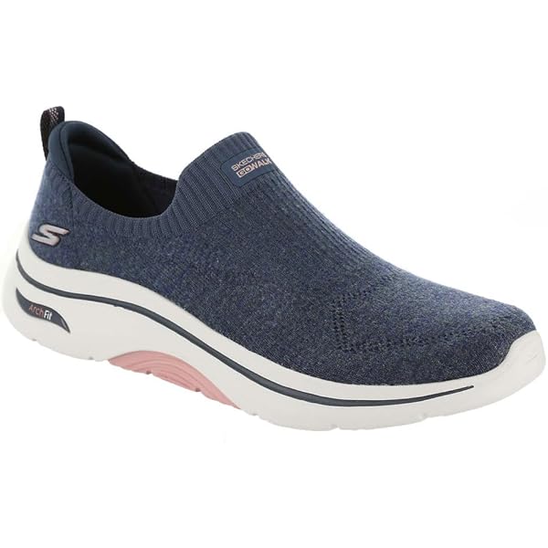 Amazon.co.jp: Skechers Go Walk Arch Fit - 124409 Black 2 6.5