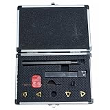 1/2" INTERNAL/EXTERNAL CARBIDE THREADING TOOL SET FOR METAL LATHES 金属製の棚のために設定された1/2 "内部/外部のカーバイド用の工