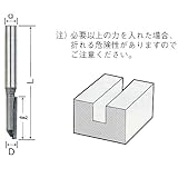 ライト精機 トリマー・ルータービット TR-22 呼称　3(1P)X6　商品名称　超硬ストレートビット（トリマ用）