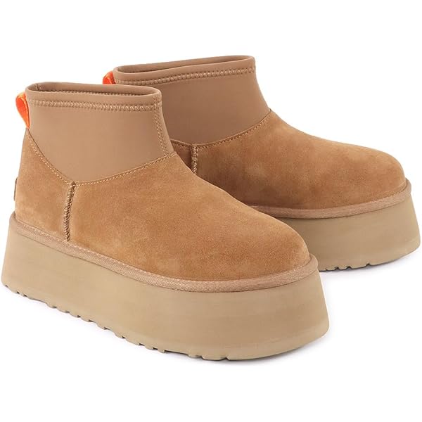 Amazon | [アグ] ブーツ ムートン 厚底 クラシックディッパー