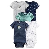 Carter's(カーターズ) ボディスーツ5枚組(ロケット/WAY BEYOND CUTE) 6M(3-6ヶ月) [並行輸入品]