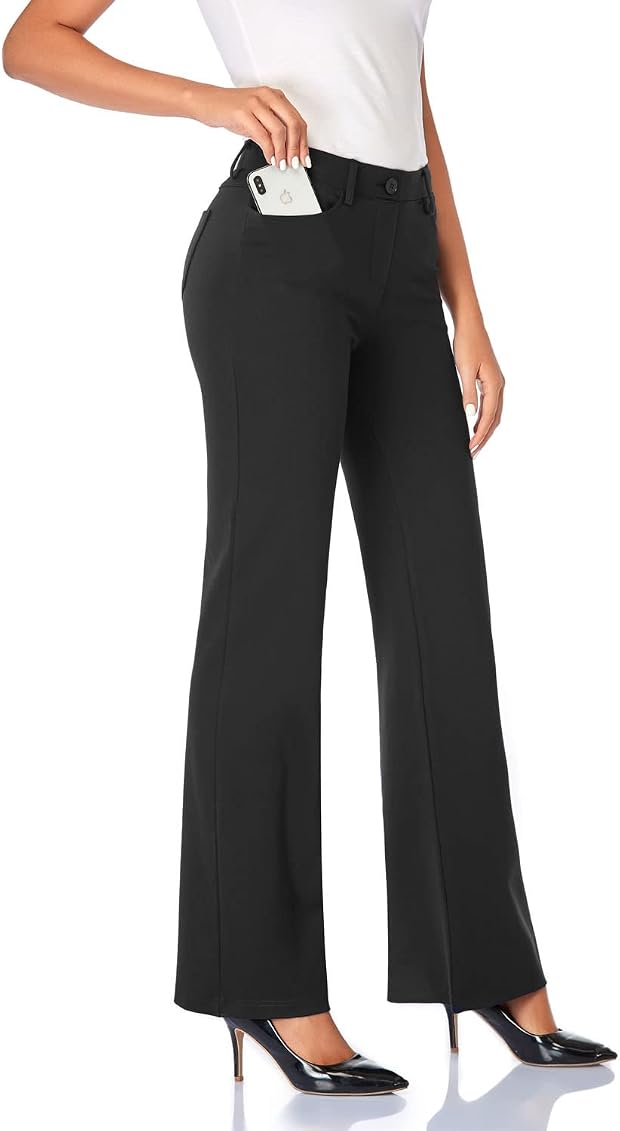 34'' Stretchy Bootcut Dress Pants 