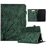 「Meyee」FOR Amazon Fire HD 8 2022年発売 第12世代 / Fire HD 8 （2020）第10世代 用ケース PUレザー製 カード収納 スタンド機能 衝撃吸収 全面保護型 ケース落下防止カバー ファイヤー hd 8/hd 8 Plus カバー kindle fire hd 8 ケース fire hd 8 plus カバー(グリーン)