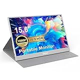 Tpsmtdis 15.6 インチ ポータブルモニター タッチスクリーン、ラップトップモニター タッチスクリーン FHD HDR プラグ＆プレイ USB-C HDMI ゲーミング IPS ディスプレイ 旅行用 外部スクリーン パソコン、タブレット、スイッチ、Xbox、PS3/4/5 用