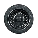 Schock-Houzer 190-9568 Disposal Flange 3-1/2-Inch Opening, Speckled Granite Black [並行輸入品]