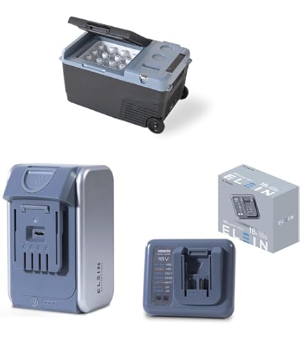 Amazon.co.jp: 【セット品】 山善 ELEIN ポータブル保冷温庫