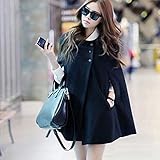 WanderKids かわいい あったか マタニティ 妊娠中 ウール ケープ コート きれいめ ワンピース 上品 トレンドレングス きもちいい生地 春 秋 冬 出産祝