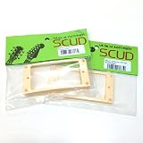 SCUD MRA-FI/MRA-RI エスカッション アイボリー アーチ フロント リア セット 〔np〕 【Ebiオリジナルピック付】