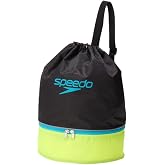 Speedo(スピード) 【スクール/フィットネス/トレーニング】 スクール用スイムバッグ 子ども/子供/キッズ スイムバッグ SD95B04 スパバック ジムバック ワンサイズ | 上下2段で仕分け収納、リュックとショルダーの2WAY