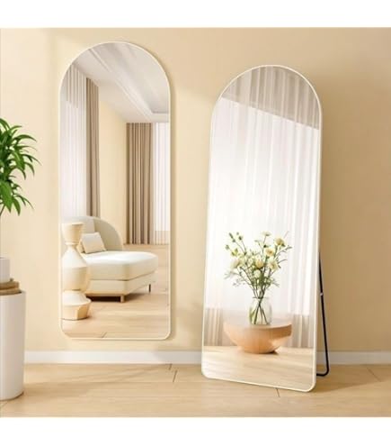 全身鏡姿見鏡スタンドミラー ノンフレームイレギュラミラー立てかけ姿見鏡大型木製台 全身鏡 姿見鏡 スタンドミラー ノンフレーム イレギュラミラー