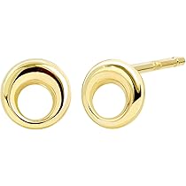 シアーズ ピアス レディース K10YG ピアス サークル 丸 Amazon.co.jp: [シアーズ] ピアス レディース K10 スタッド