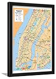 Michelin公式Manhattan地下鉄マップアートプリントポスター、13 x 19 in AP9675397_PC0_FI24924051_SV1_IT2_VRV1