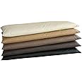 長座布団カバー Modern Fabric ７０ｘ１８０ｃｍ 合皮レザー【色：サイレントブラック】