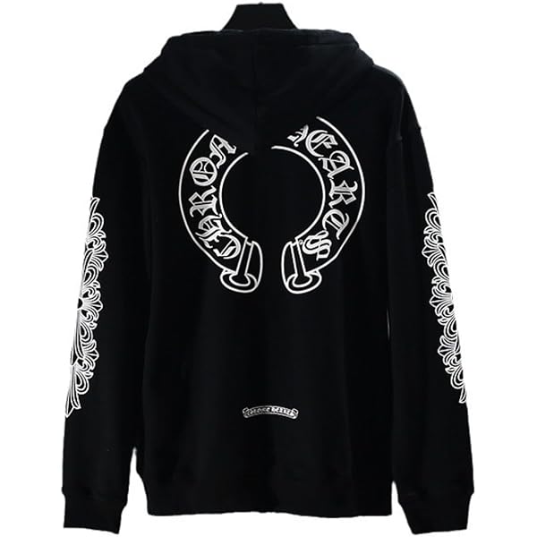 Amazon | CHROME HEARTS HOODIE ZIP DAGGER BLACK/YELLOW クロムハーツ