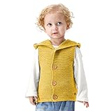 mimixiong SWEATER ユニセックス・ベビー カラー: イエロー