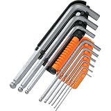 TRUSCO(トラスコ) ボールポイント六角棒レンチセット 9本組 TXB-9S