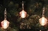 Sienna Clear Retro Christmas Bubble Lights with Green Wire, Set of 7 [並行輸入品]