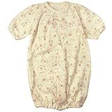 《年間定番》Babbun(バブーン)(日本製) 接結アルファベットアミマルPtコンビドレス 50cm ~ 60cm /Be NO.KK-31-3663