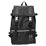 (ウォルト)walt リュックサック デイパック 高密度ナイロン かぶせリュック カモ/ブラック