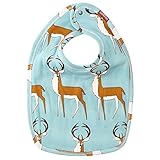 ミルクバーン ビブ よだれかけ スタイ 男の子 女の子 Trad Bib (カラー：Blue Buck) MILKBARN [並行輸入品]