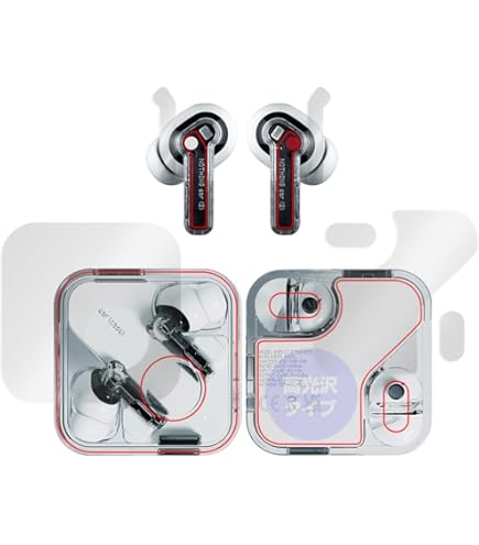 Amazon.co.jp: Spigen Nothing Ear (2) ケース クリア カラビナ付き