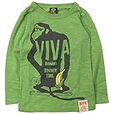 《H28年秋冬物》BOOM TOWNKIDS(ブームタウンキッズ) モンキーバナナスラブ天竺長袖Tシャツ 100cm /グリーン NO.F-961135