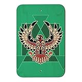 ブラックホークネイティブアメリカンデザインスタイルホームビジネスオフィスSign 6" x 9" SIGN.WOOD.9X6.Z000933_8