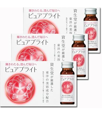 Amazon.co.jp: 資生堂ピュアホワイトドリンク 50mL×30本 : 食品・飲料