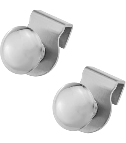 CcHhyyt 4 Pcs Crystal Self Stick Knobs Aluminum Self Adhesive Handle Pull Stick On Handle Removable Crystal Door Knob For Cabinet Mirror Cupboard Window Glass Sliding Door Drawer(4