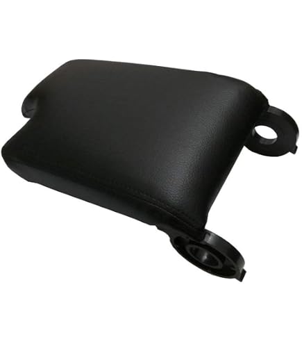 Black Real Leather Center Console Lid Armrest Cover For 1999-2006 BMW E46 – Performance Fit