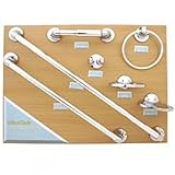 WORLDWIDE SOURCING DB-2318K-BK Bath Hardware Display Kit, 4-Pack [並行輸入品]