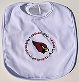 Baby Fanatic Team Color Bibs, Arizona Cardinals, 2-Count by Baby Fanatic