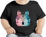 Poly Wolf オーガニックベビーTシャツ 12 - 18 Months
