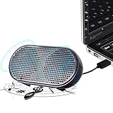 PCスピーカー、USBスピーカー - マルチメディア プラグイン ラップトップ スピーカー | 便利な USB 電源小型 PC スピーカー サウンドポータブル旅行ホームオフィス用