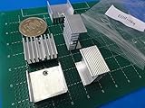 アルミ放熱板＜サイズ　内部TR・FET　21mm×23mm用×13mm＞5個入＜kei-803＞