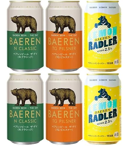 Amazon.co.jp: ベアレン つなぐビール 350ml缶 (6本) : 食品・飲料・お酒