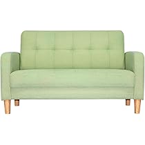 限定】オーエスジェイ(OSJ) SJ ソファー 2人掛け 肘付き 天然木脚 