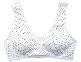 DEZAR 授乳ブラ Mサイズ 3枚セット ハーフトップ クロスオープンタイプ ノンワイヤー 出産準備品