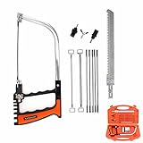 Aosnow マジックソー ノコギリ鋸 万能ノコギリ のこぎりセット デラックスセット 直線も曲線も簡単に切る