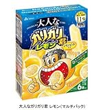 赤城乳業 大人なガリガリ君 レモン 56ml×6本×7箱