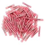 Tool Gadget 25Pcs Insulated Heat Shrink Butt Connectors Electrical Wire Waterproof Marine Automotive