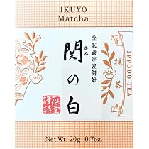 Amazon | 【関の白】一保堂茶舗 抹茶 関の白20g箱 ※パッケージと容量は