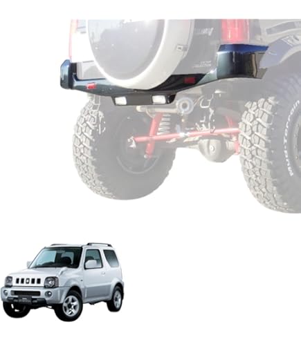 スズキ　ジムニー　JB23W リアバンパー　美品 ジムニー JB23 リアバンパー H10/10〜 FRP 未塗装 社外品 JIMNY スズキ