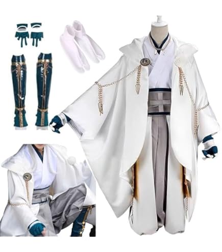 Amazon.co.jp: 豪華版 刀剣乱舞 鶴丸国永 コスプレ出陣服 戦闘服