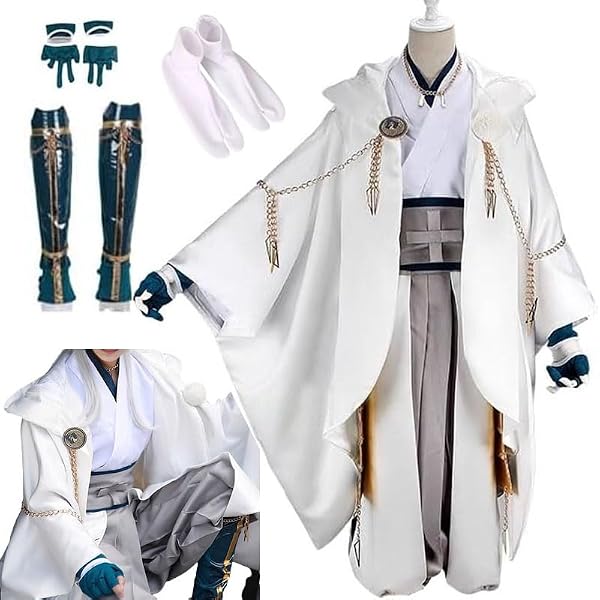 Amazon.co.jp: [fenglei] 刀剣乱舞 軽装 鶴丸国永 コスプレ衣装 : ホビー