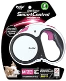 ペティオ (Petio) スタイルトレーナー リールリード スマートコントロール ナチュラルホワイト 中型犬用 M サイズ