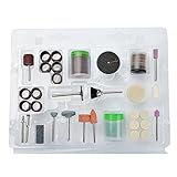 Perfk 105個　ビットセット　研削砥石　研磨バフ　ミニルーター　グラインダー　回転工具　アクセサリ　実用的