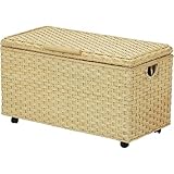 ラタンバスケット(収納ケース) 幅65cm×奥行29.5cm×高さ36.5cm アジャスター/内布付き RUD-1802NA ナチュラル【代引不可】 生活用品 インテリア 雑貨 インテリア 家具 収納家具 その他の収納家具 [並行輸入品]